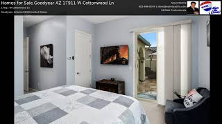 Homes for Sale Goodyear AZ 17911 W Cottonwood Ln