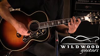 Video thumbnail for Gibson Custom Shop Pre-War SJ-200 Rosewood  •  Wildwood Guitars Overview by Wildwood Guitars