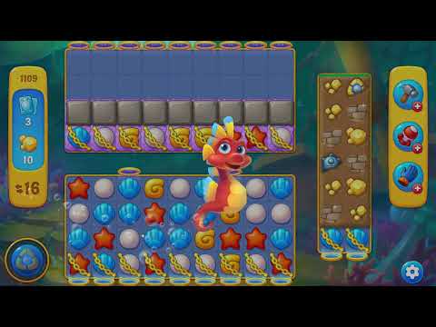 Fishdom levels 1109 to 1110