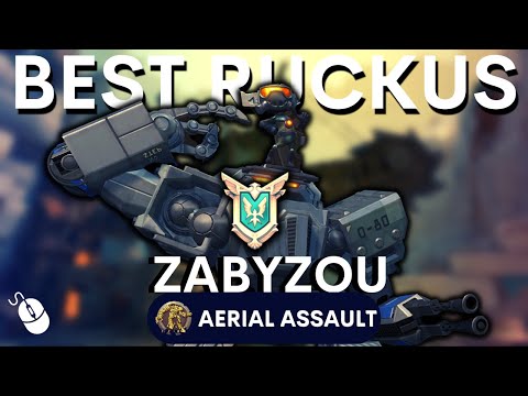 Best Ruckus Player 30 Kills zAbyzou (master) Paladins Ranked Competitive Ruckus Aerial Assault
