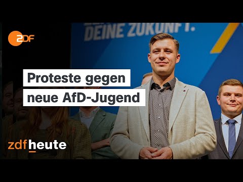 New AfD youth wing – moderate newcomers? | heute journal