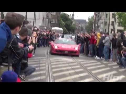 Ferrari 458 Italia going mad on Gumball 3000 !