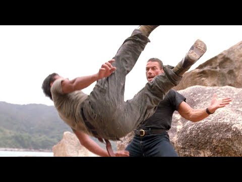 VAN DAMME - The Beach Fight / REDUX / Double Impact (1991)