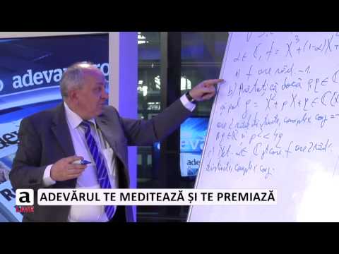 BACALAUREAT 2014 Prima lecţie la matematică