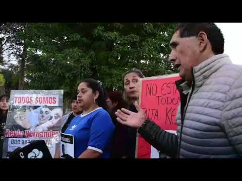 Marcharon por la desaparición de Kevin Hernández en Lamarque