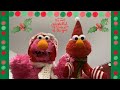 Sesame Street Elmo Telly Sing IT S THE MOST WONDERFUL TIME OF THE YEAR