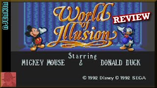 WORLD OF ILLUSION - on the SEGA Genesis / Mega Drive - with Commentary !!