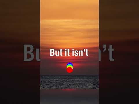 Why Sun Emits "Green Flash"?