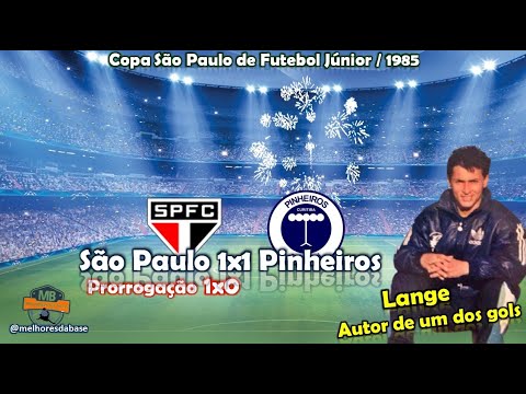 Copa São Paulo de Futebol Júnior / 1985 São Paulo 2x1 Pinheiros - PR