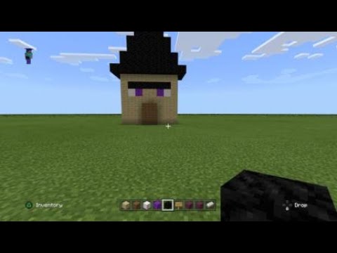 How To Build Minecraft Witch Head