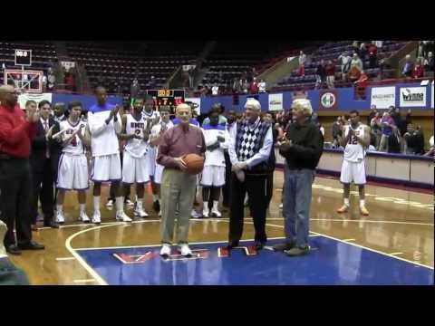 Video: Bobby Mills Takes Last @SMUBasketball Shot At Moody Coliseum - Feb. 27, 2013