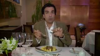 Fábio Arruda explica como usar talheres ao comer carne!