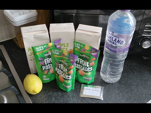 Fruit Pastilles Turbo Cider - 96p Per Bottle - Brewing Day! Will It Be Any Good??