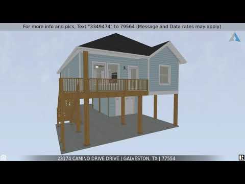 Priced at $465,000 - 23174 CAMINO DRIVE Drive, Galveston, TX 77554