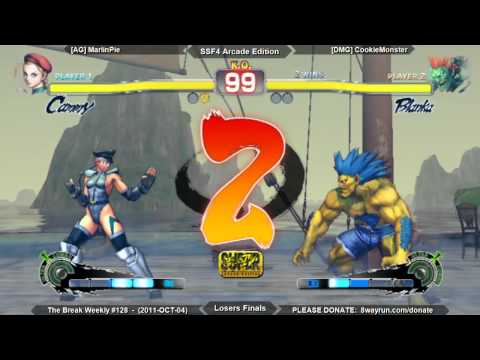 The Break Weekly #128 - SSF4ae LF - [AG] MarlinPie VS [DMG] Insaynne