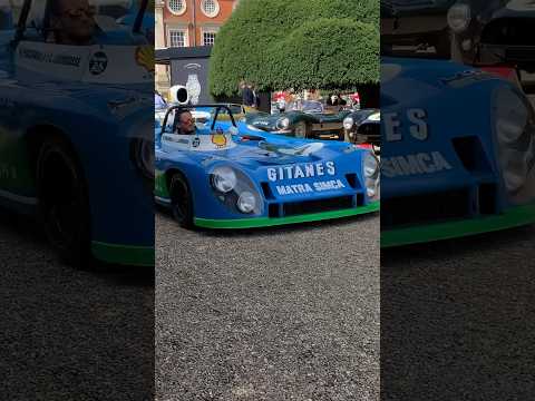 INSANELY LOUD MATRA LE MANS PROTOTYPE RACECAR! AMAZING SOUND! #lemans #racecar #shorts #viral #cars