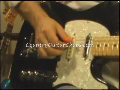 Country Guitar Chops - Chicken Pickin Finger Rolls by Ken Carlson