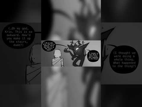 Kris Confronts the Roaring Knight #deltarune #fyp #gaming