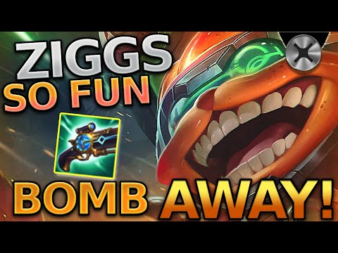 HE WANTED TO BREAK HIS PC | ZIGGS LEAGUE OF LEGENDS GAMEPLAY