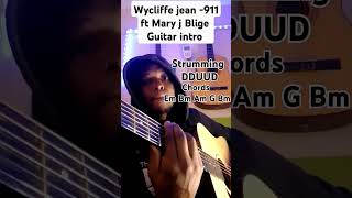 Wyclef Jean -911 ft Mary j.blige guitar chords  #guitarlesson #guitartutorial #guitarforbeginners
