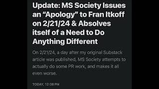 MS Socitey Fires 90 year old Fran Itkoff over Pronouns! WTF is going on with the world today