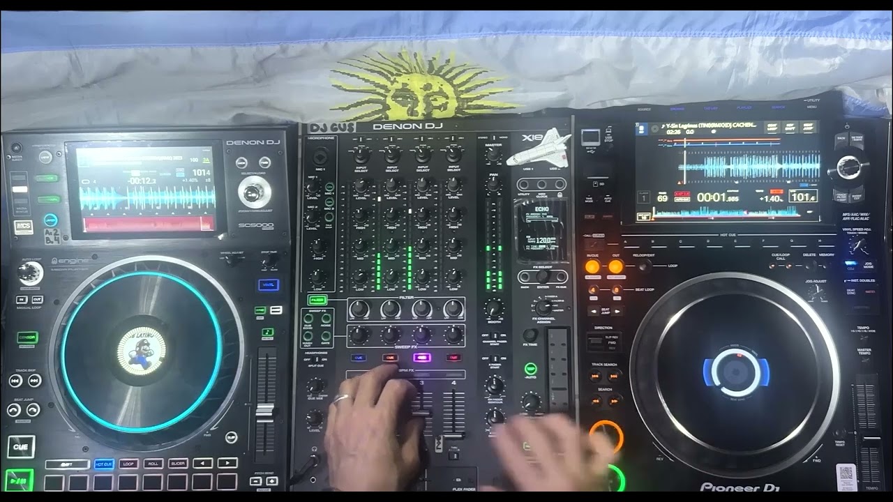 Video thumbnail for Gustavo Rosas.Perdonarte-Emilia MIx Dj Gus. Denon & Pioneer Together Mix.Buenos Aires.Argentina.2024