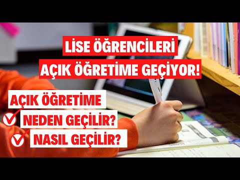 Dikkat! Lise Öğrencileri Açık Öğretime Geçiyor! Açık Öğretime Geçmenin Avantajları ve Dezavantajları