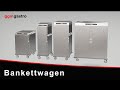 Bankettvagn Premium – 6x GN 2/1 eller 12x GN 1/1 – Digital