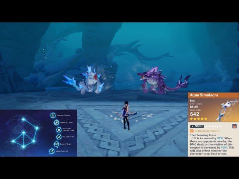 C6 R5 Yelan Solo Showcase Bathysmal Vishap Herd | Genshin Impact