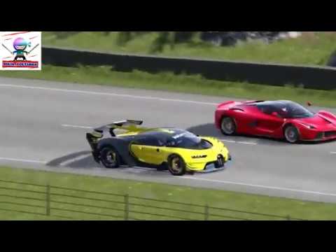 BUGATTI VISION GT VS OTHER SUPERCARS