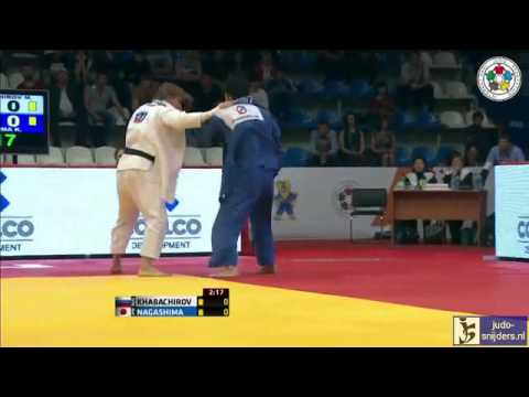 Judo 2013 World Masters Tyumen: Khabachirov (RUS) - Nagashima (JPN) [-81kg] semi-final