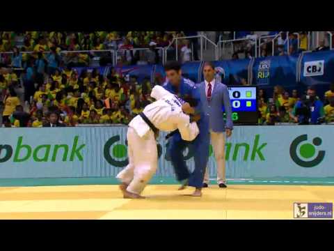 Judo 2013 World Championship Rio de Janeiro: Takato (JPN) - Kim (KOR) [-60kg] semi-final