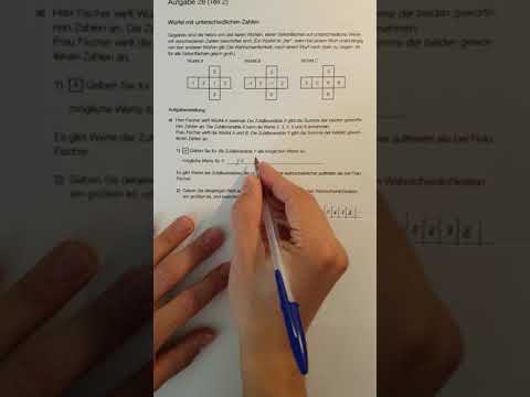 Aufgabe 28 a (Teil 2)