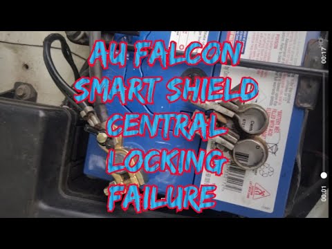 AU Falcon central locking and Smartshield failure