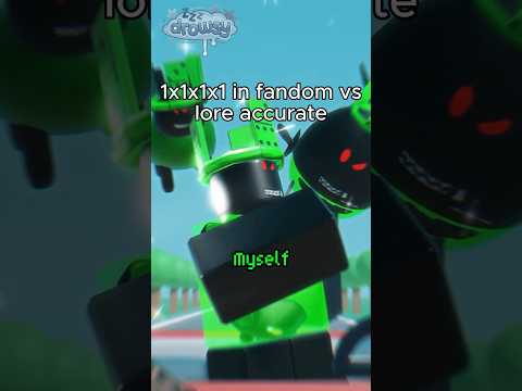 1x1x1x1 in fandom vs lore accurate #forsaken #roblox #moonanimator #animation #memes