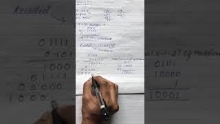 Booth Algorithm For Negative number(Tamil)