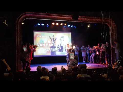 Bekendmaking Student van het Jaar 2017 Laura van Bakel