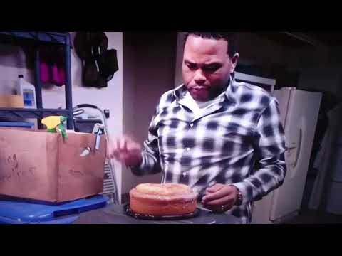 Check out Blackish Dre's magic self repairing back up shame cake
