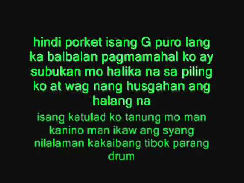 LOVE SONG NG GANGSTA LYRICS HUKBALAHAP