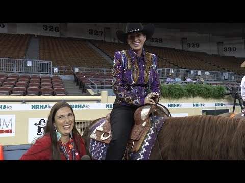 2018 NRHA Derby – Jenanne Overgaard – Prime Time – Levels 1 & 2 Non Pro Champion