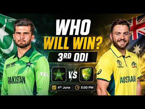 PAK vs AUS 3rd ODI Prediction - Who Will Win? Pitch Report, Playing 11