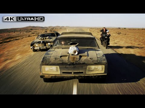 Mad Max 2 4K HDR | Opening Chase Scene