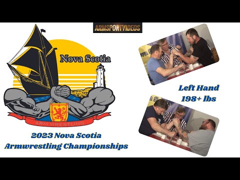Left Hand 198+ lbs - 2023 Nova Scotia Provincial Championships