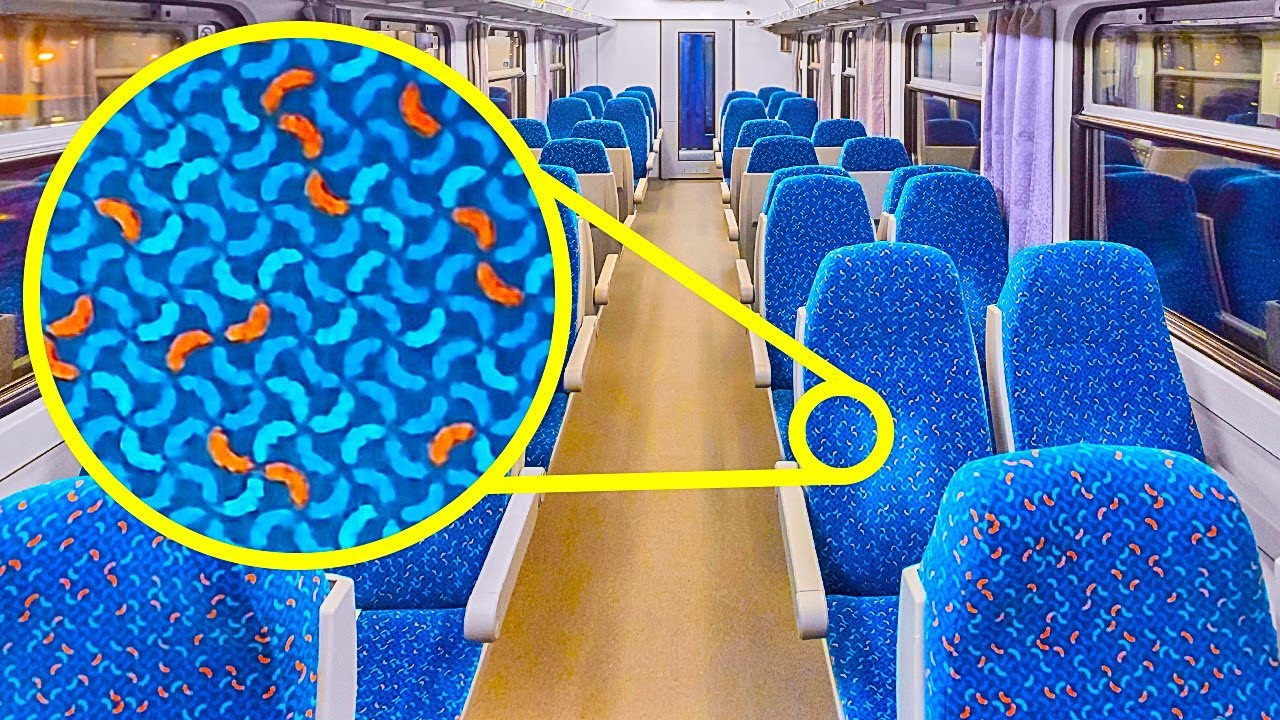 La véritable raison pour laquelle les sièges de bus sont recouverts de motifs, et 10 autres secrets