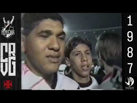 Campeonato Carioca 1987 Vasco da Gama 1X0 Flamengo