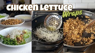 Chicken Lettuce Wraps
