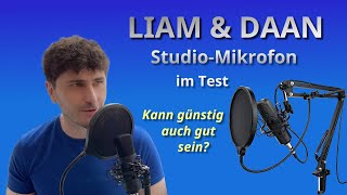 Liam & Daan Podcast- und Streaming-Mikrofon