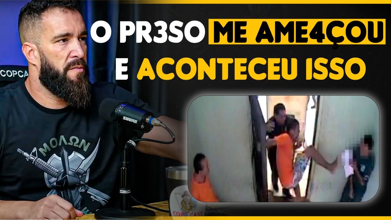 O PR3S0 ME AM3#Ç0U NA C4D#I4 | THIAGO SPARTA | COP CAST