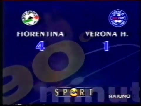 1999-00 (3a - 19-09-1999) Fiorentina-Verona 4-1 [Batistuta 3,Chiesa,Melis] Servizio 90°Minuto Rai1