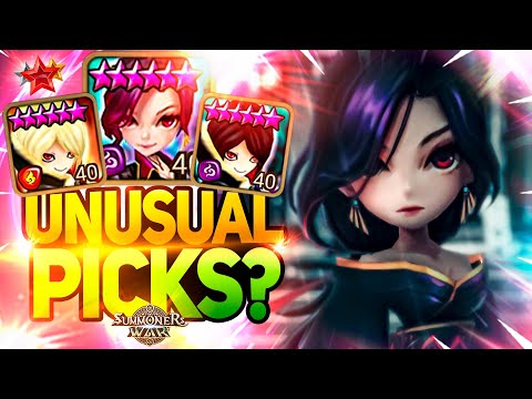 He Confuses Enemies with UNUSUAL LAST PICKS - Summoners War